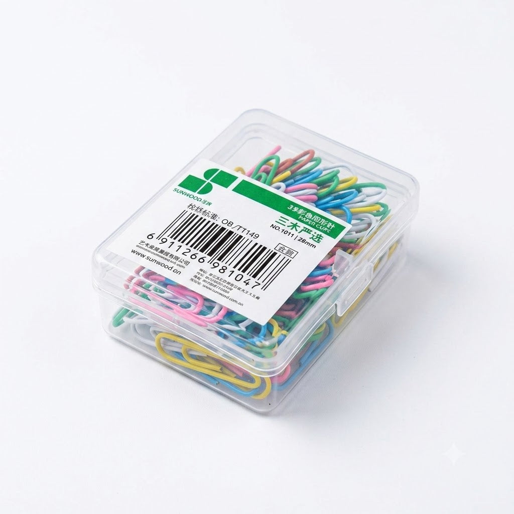 8104 PAPER CLIP COLOR (400 BOX)